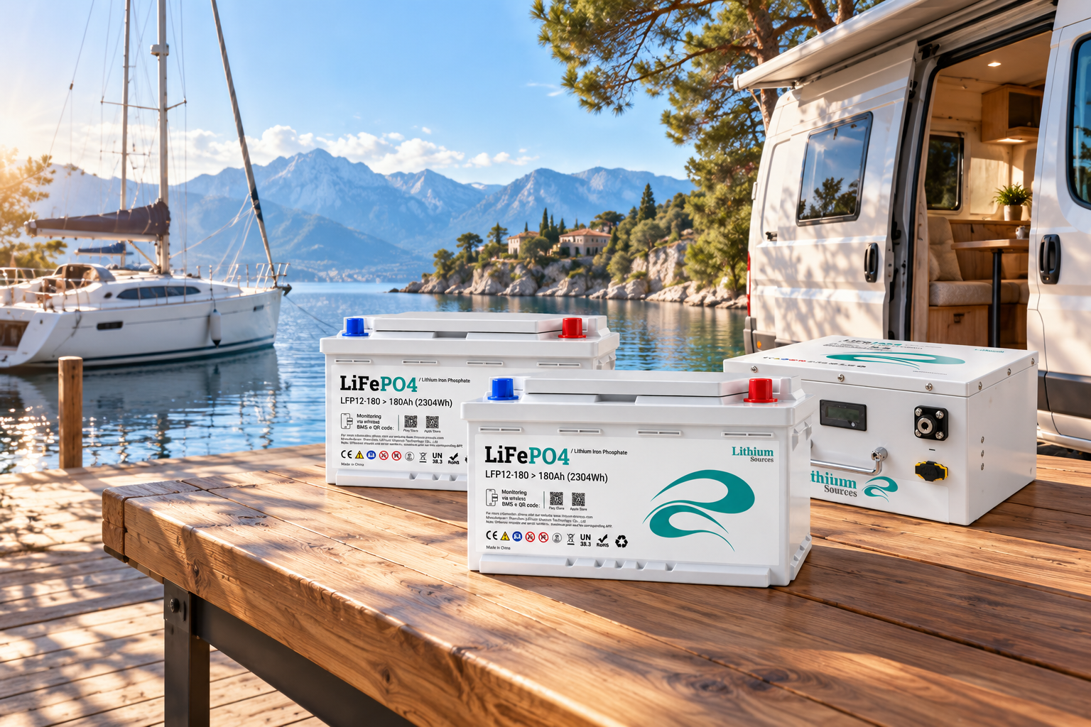 RV and marine lithium battery applications